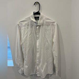 Men’s White M metropolitan  dress shirt